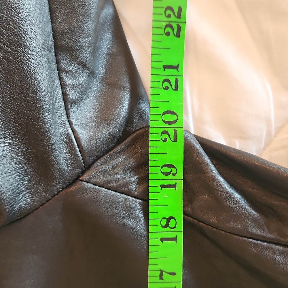 Bod And Christensen Couture  Classic Black Leather Jacket - Picture 7 of 9